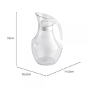 Jarra transparente 2L,1