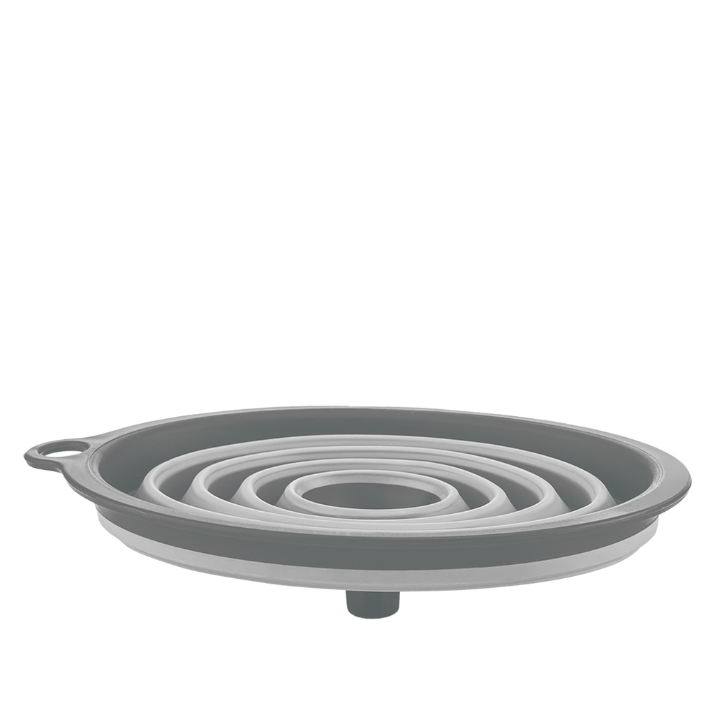Embudo plegable 11,5cm gris