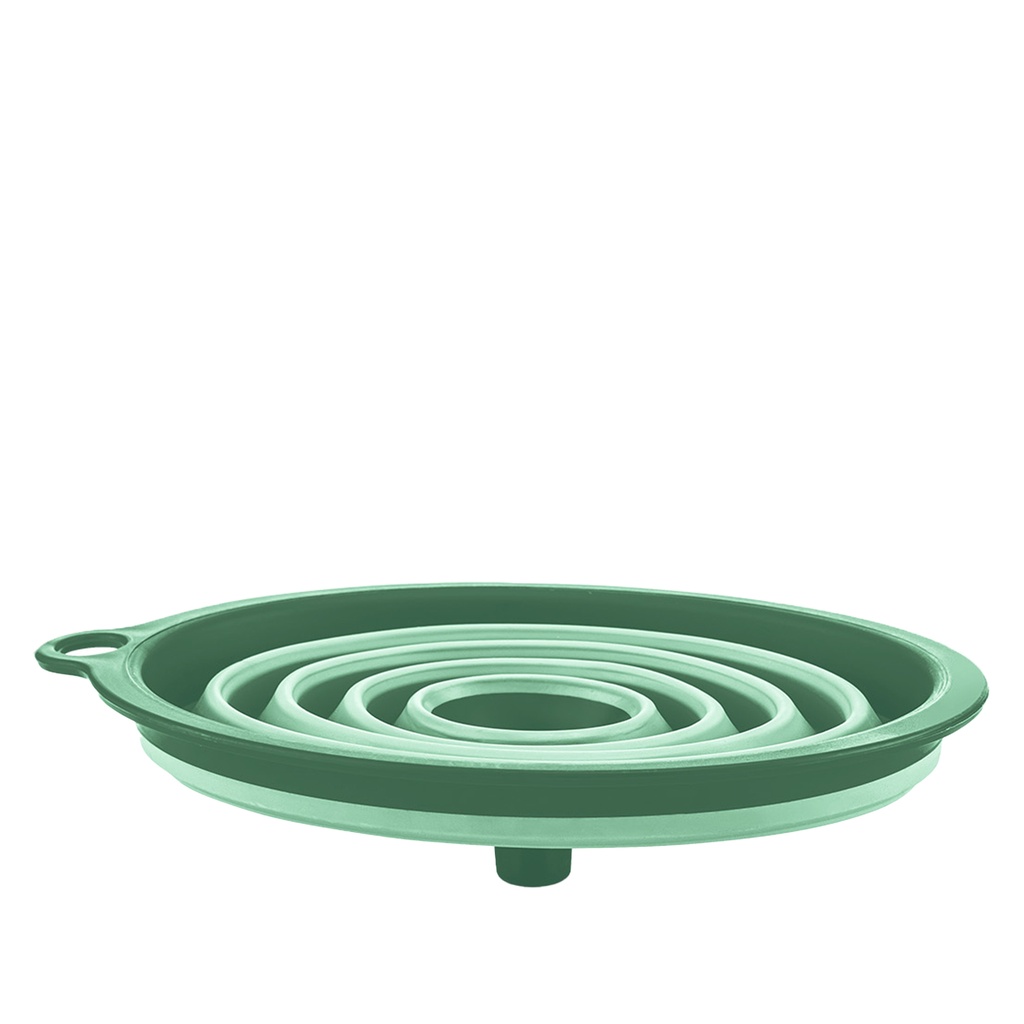 Embudo plegable 11,5cm verde