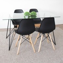 Silla Eiffel negro