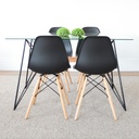Silla Eiffel negro
