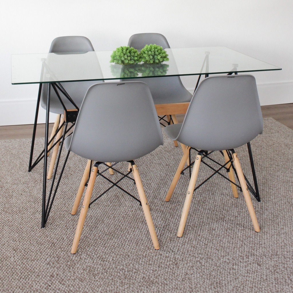Silla Eiffel gris