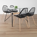 Silla Cloe negro