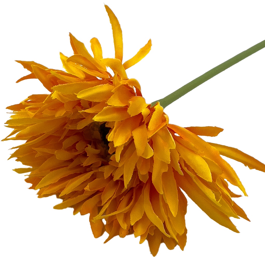 Flor artificial naranjo 45cm