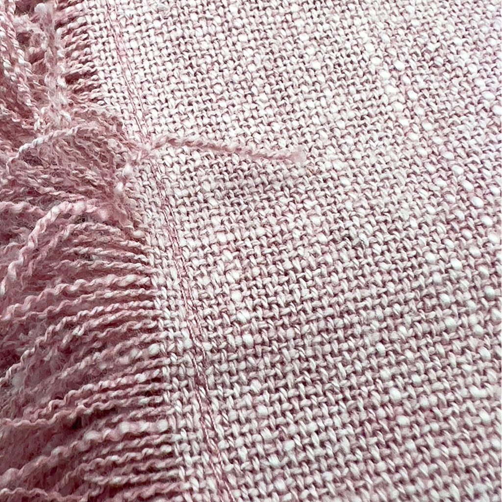 Mantel Slub rosa 135x180cm