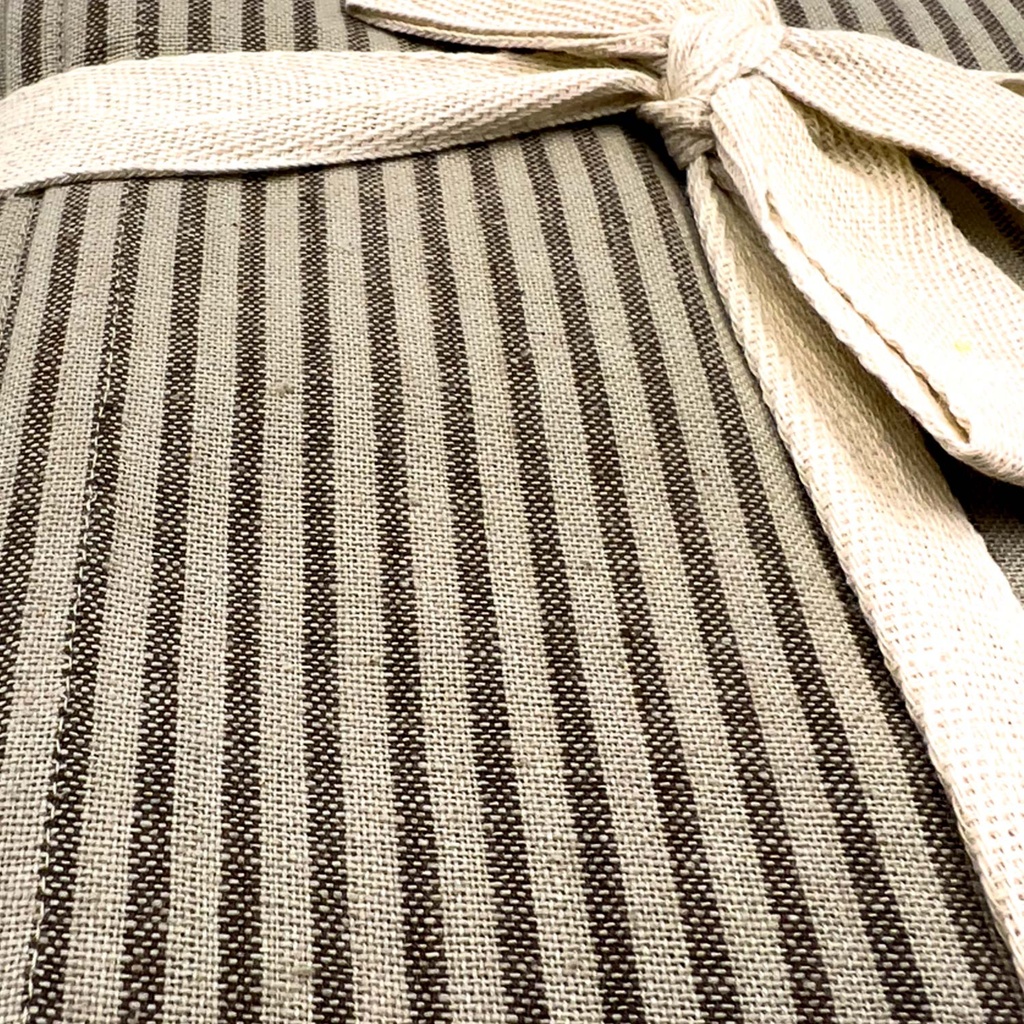 Mantel lineas algodón 135x180cm