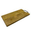 Tabla madera con asa 42x20cm