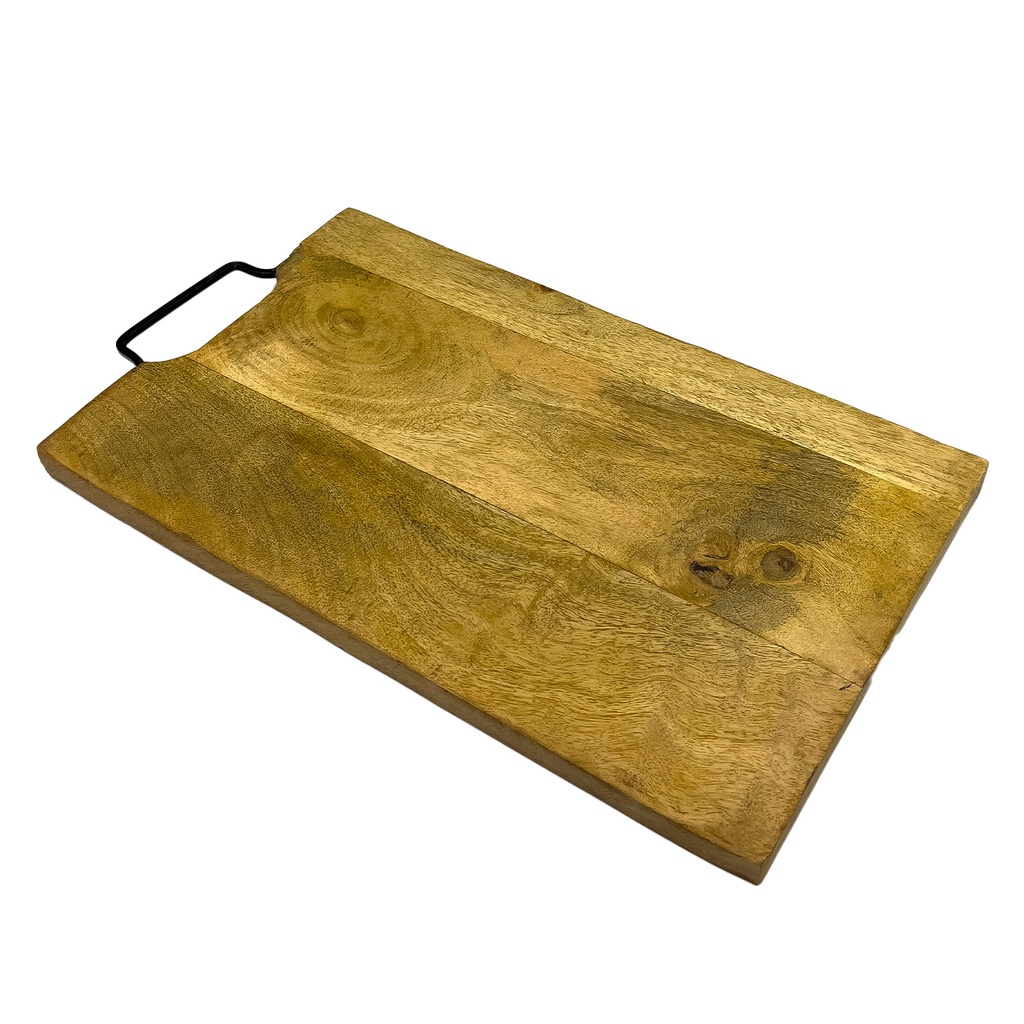 Tabla madera con asa 47x25cm