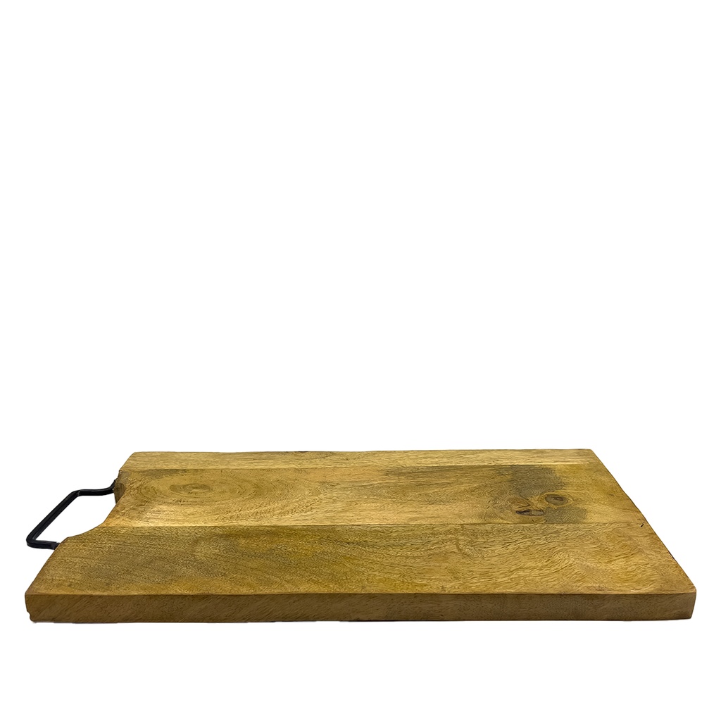 Tabla madera con asa 47x25cm