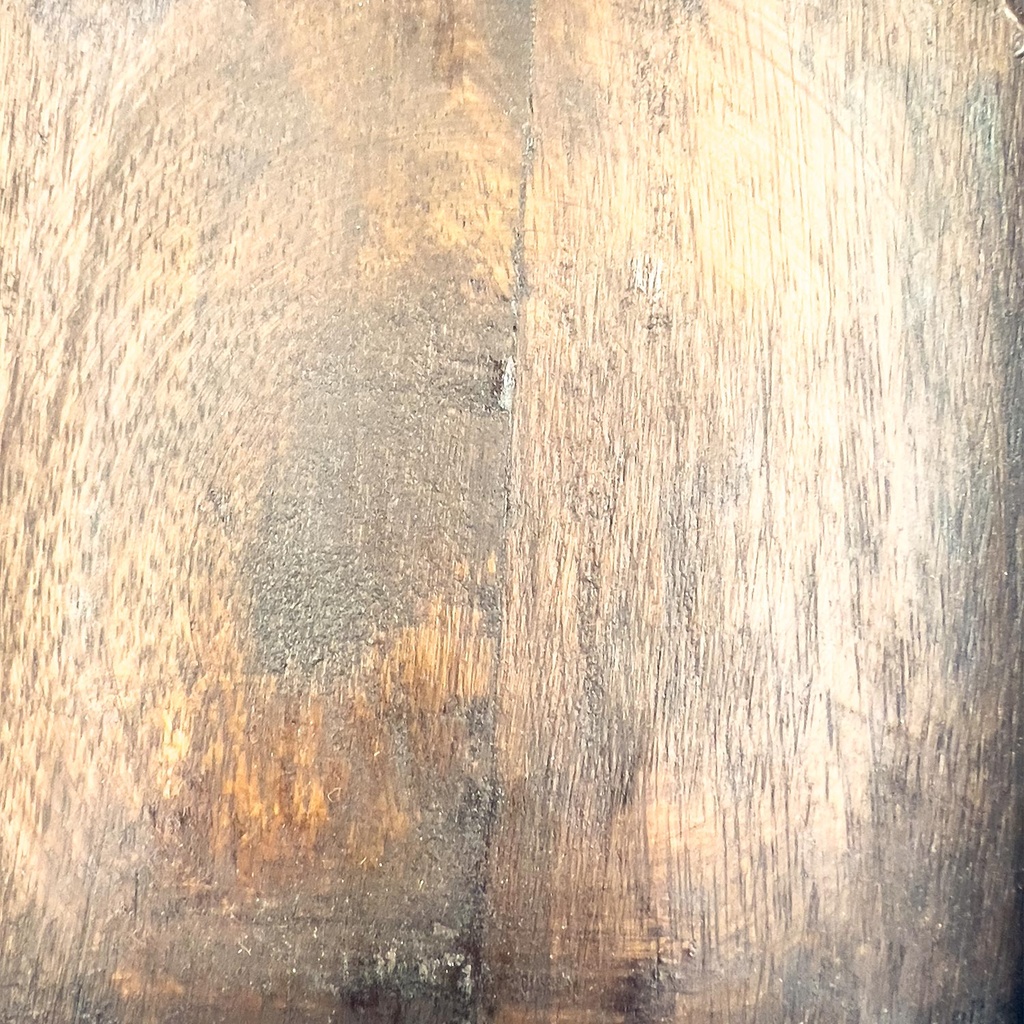 Plato doble madera oscuro 30x15x3,5cm  