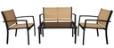 Juego living terraza 4 pzas. Bali beige