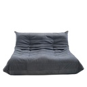 Sofá modular 2 cuerpos Togo gris