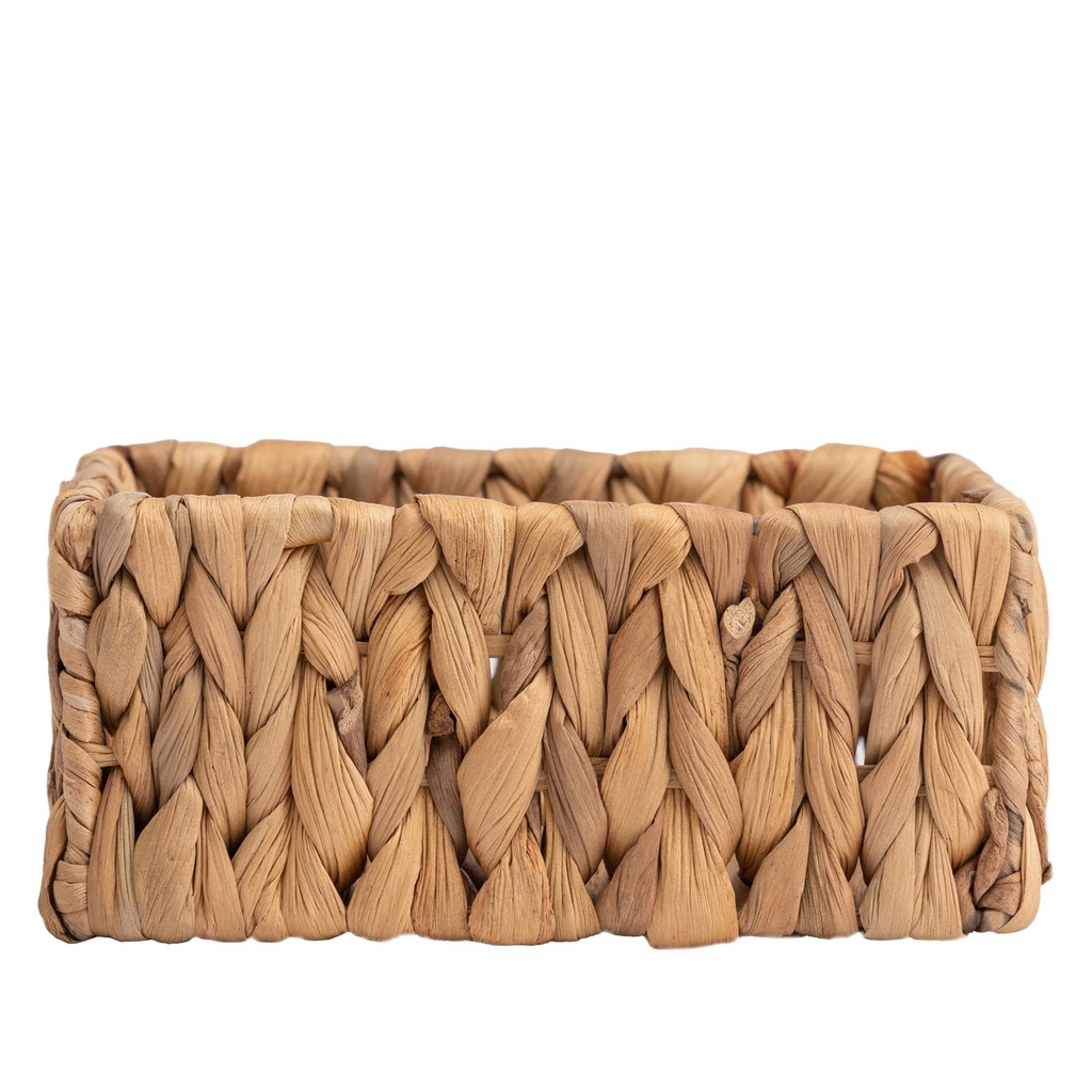 Porta Servilletas  Fibra Natural 18x18cm