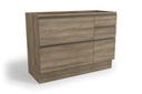[230007613] Base cocina Maxxi café 4 cajones 120cm