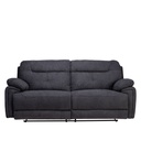 Sofá reclinable 3 cuerpos Small grafito