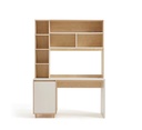 Escritorio Estante Aurora 120x55x194 bicolor