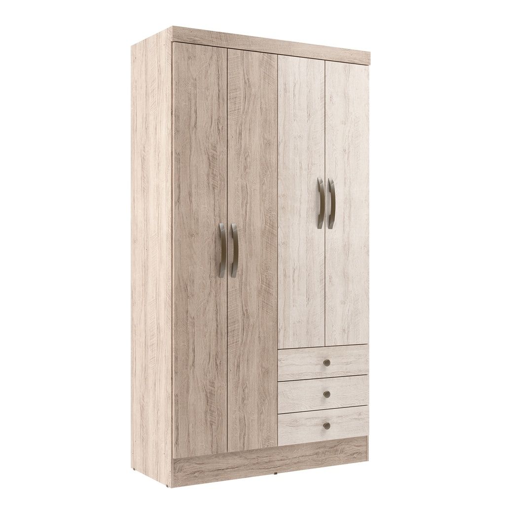 Closet 4 puertas Londres Fendy/Nature