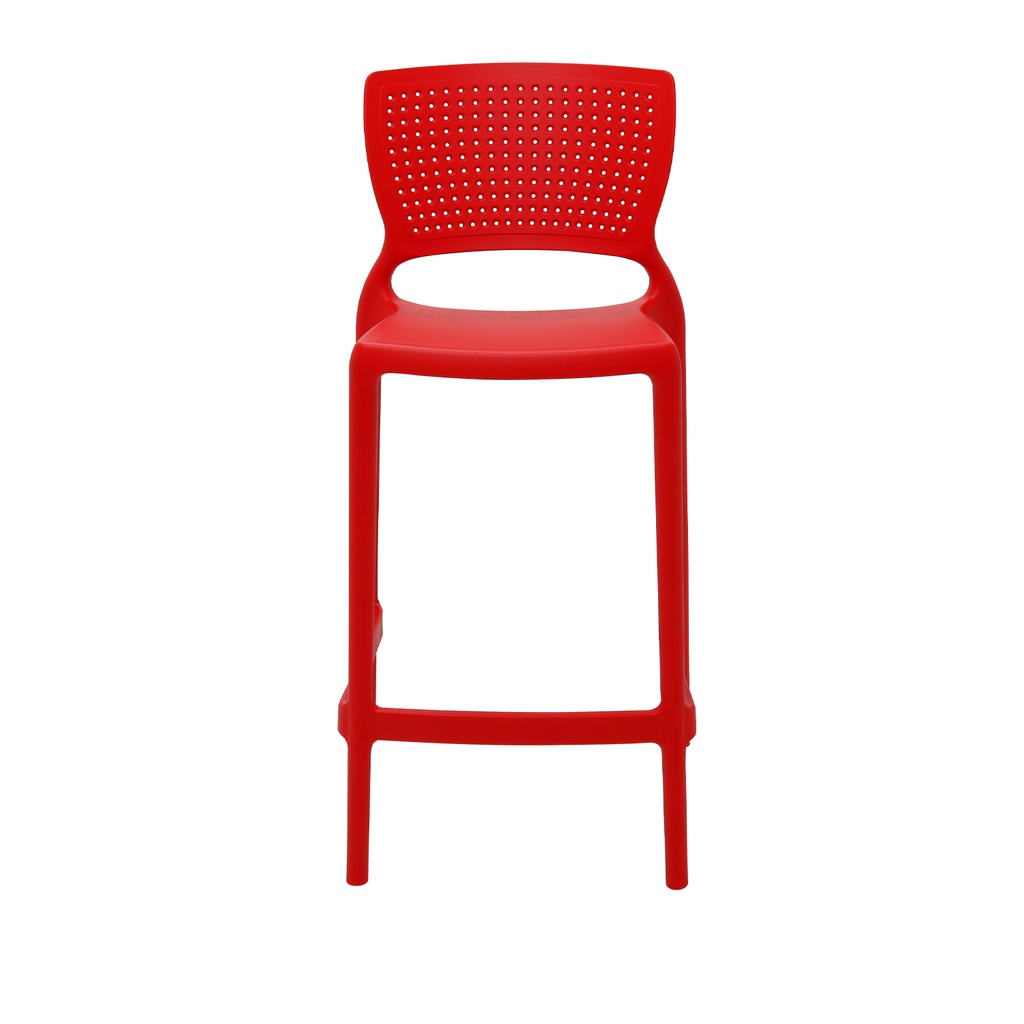 Silla bar Sofía rojo