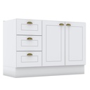 Base cocina Americana blanco 120cm