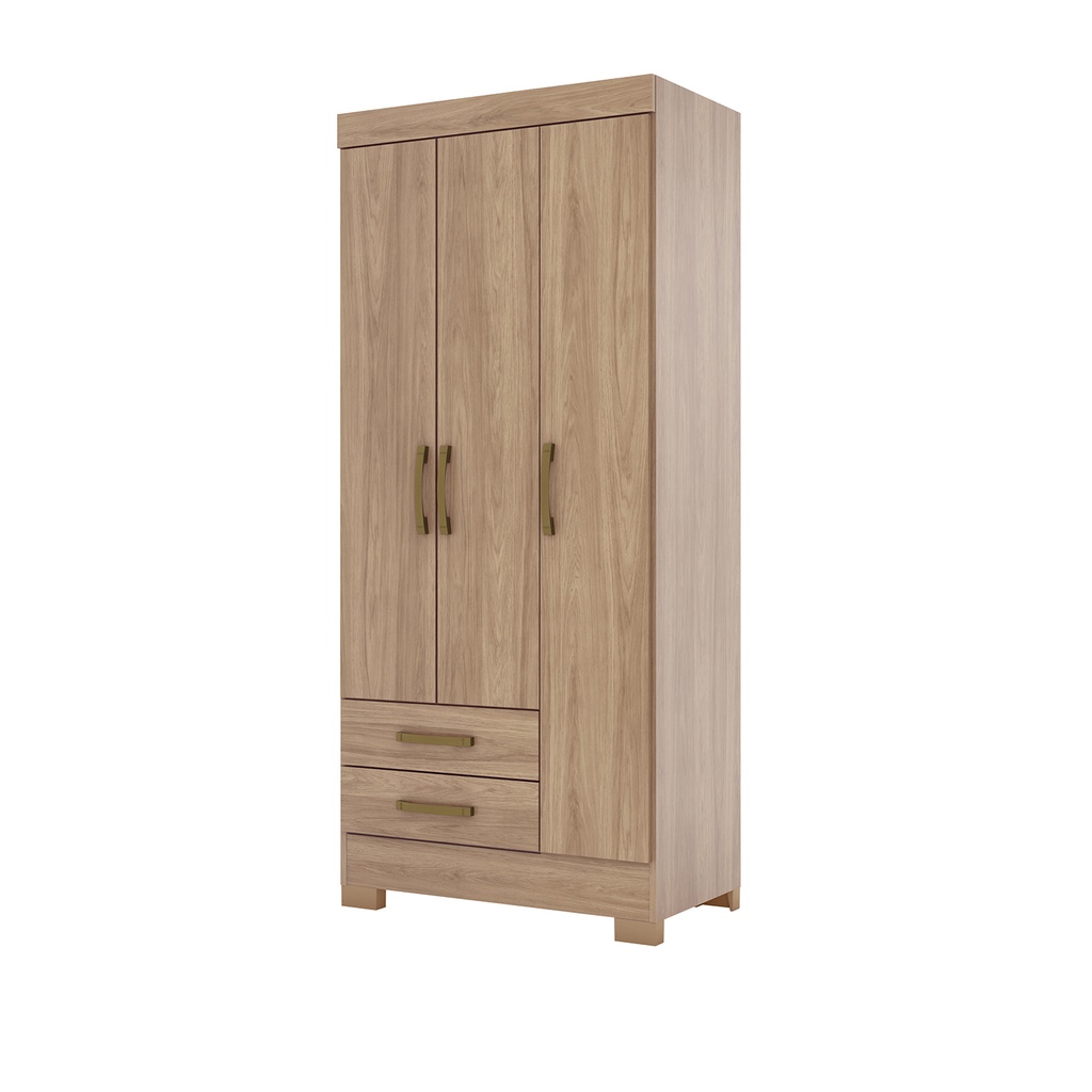 Closet 3 puertas Jequitibia