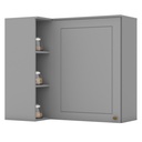 [230019120] Aéreo esquinero Americana gris 94cm