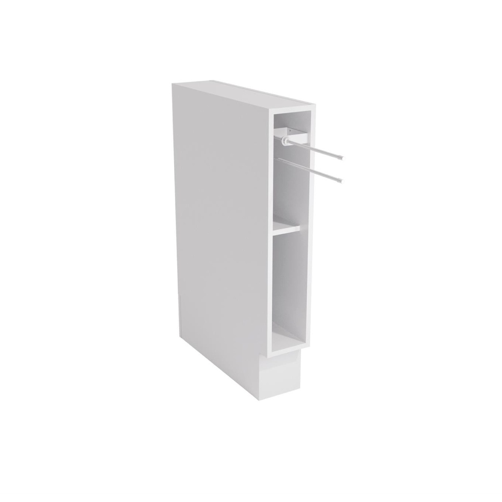 Base toallero Maxxi blanco 15cm