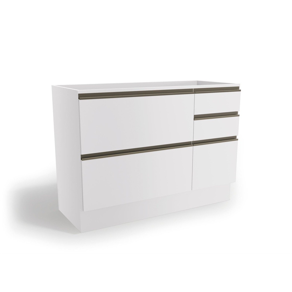 Base cocina Maxxi blanco 4 cajones 120cm