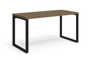 Escritorio industrial Logan 150x70x77 café 