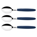 Cucharas de mesa azul set de 3 23363/310