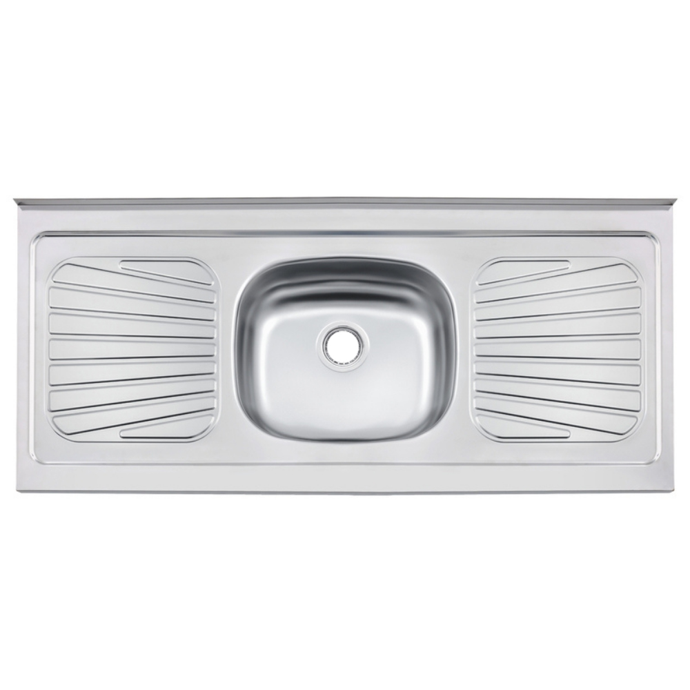 Lavaplatos de Acero Inoxidable 120x52 1
