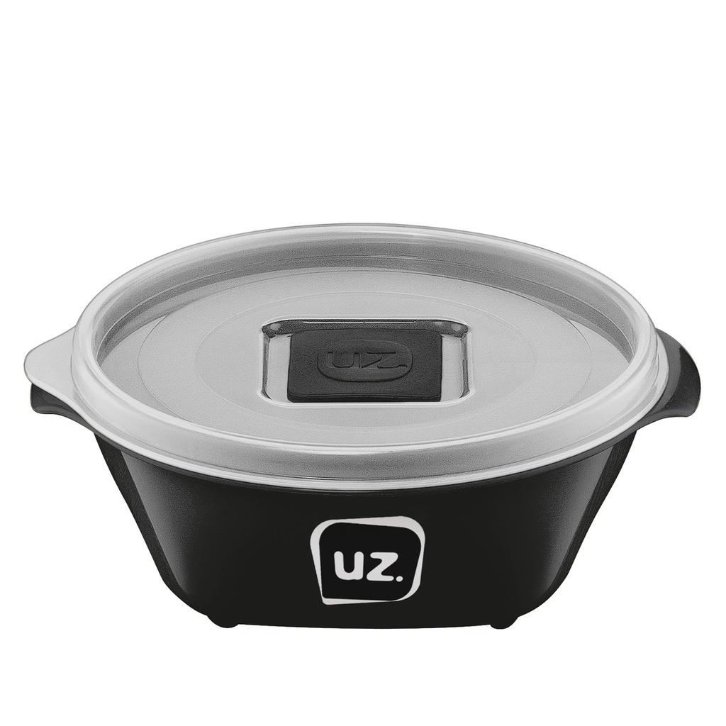 Contenedor alimentos negro 350ml