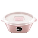 Contenedor alimentos rosa 350ml