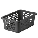 Canasto organizador negro 1.5L