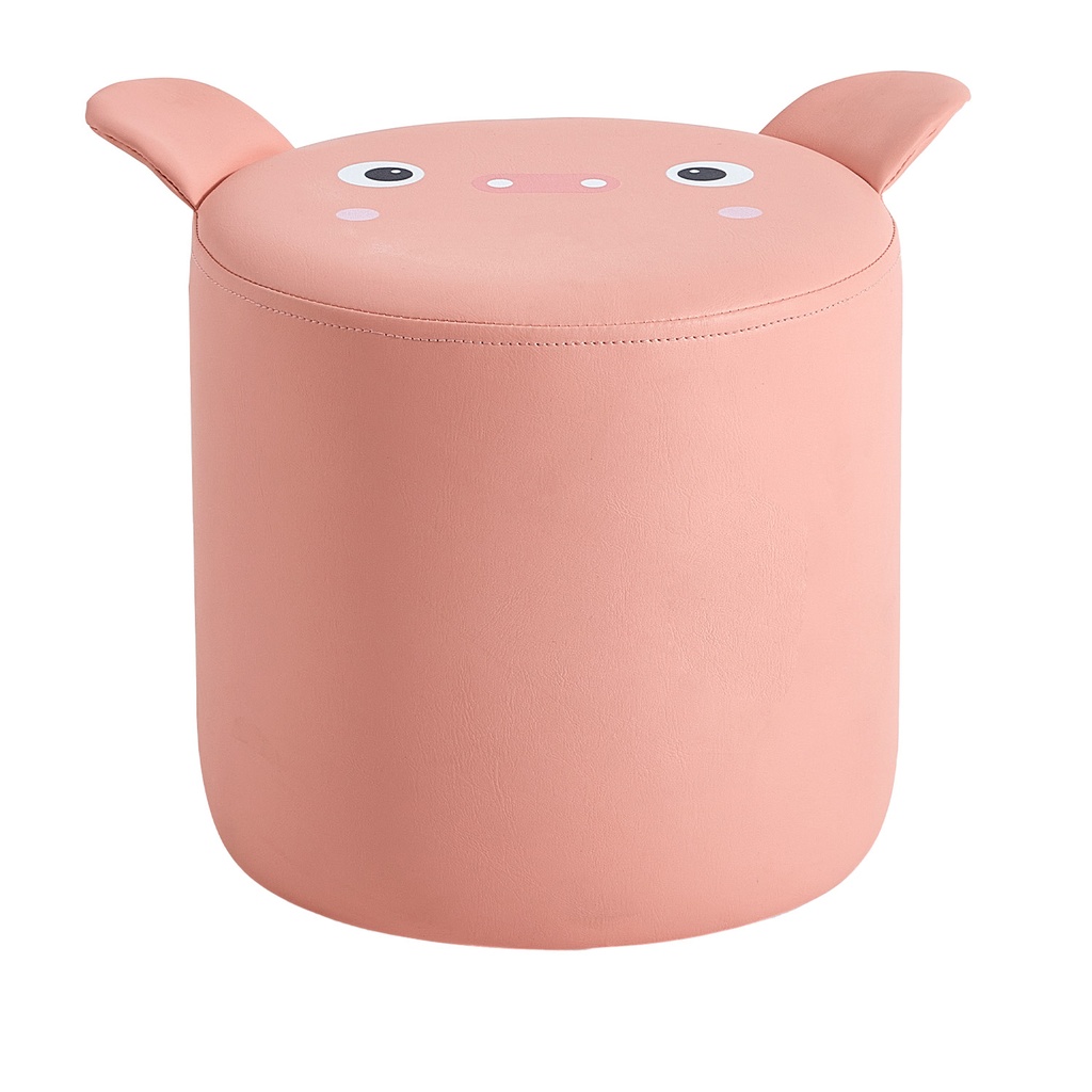Pouf infantil rosado
