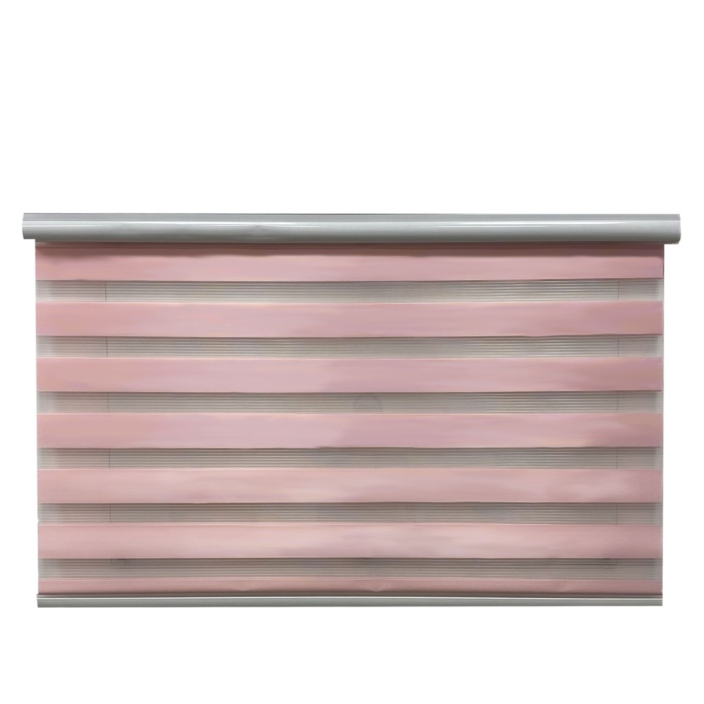 Cortina roller duo rosado 150x180cm