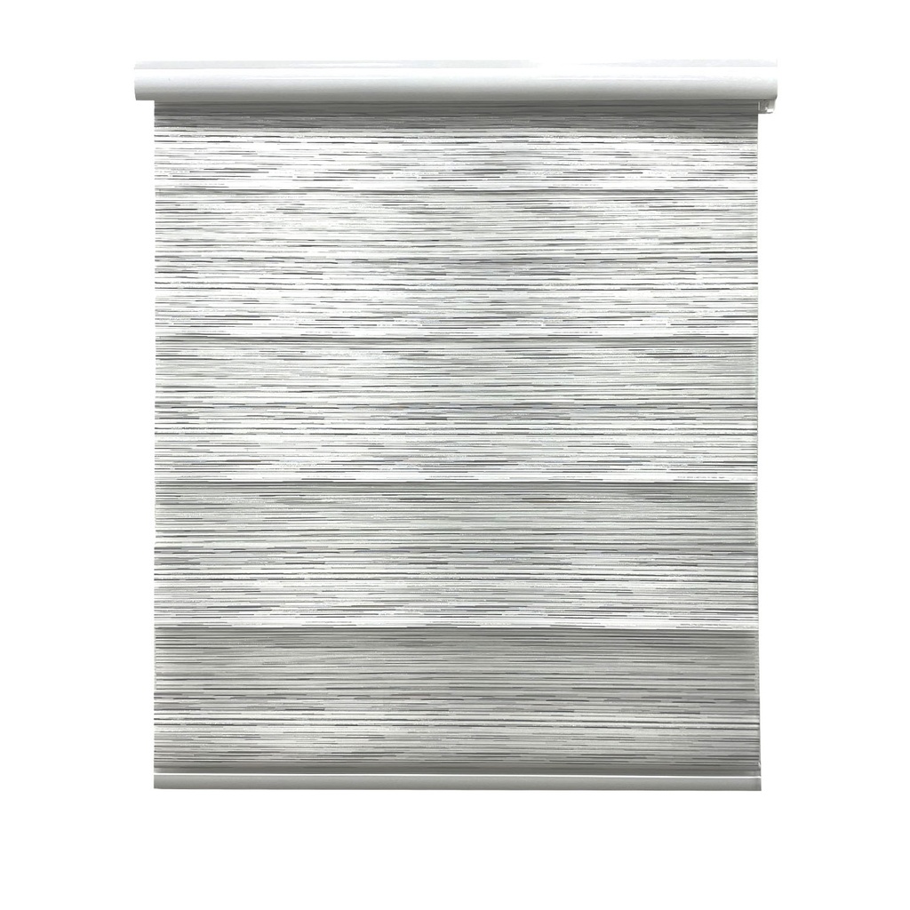 Cortina roller duo Jasp. plata Cl98182  100x180cm
