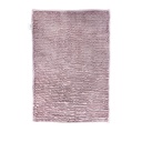 Piso de baño shaggy rosado 45x70