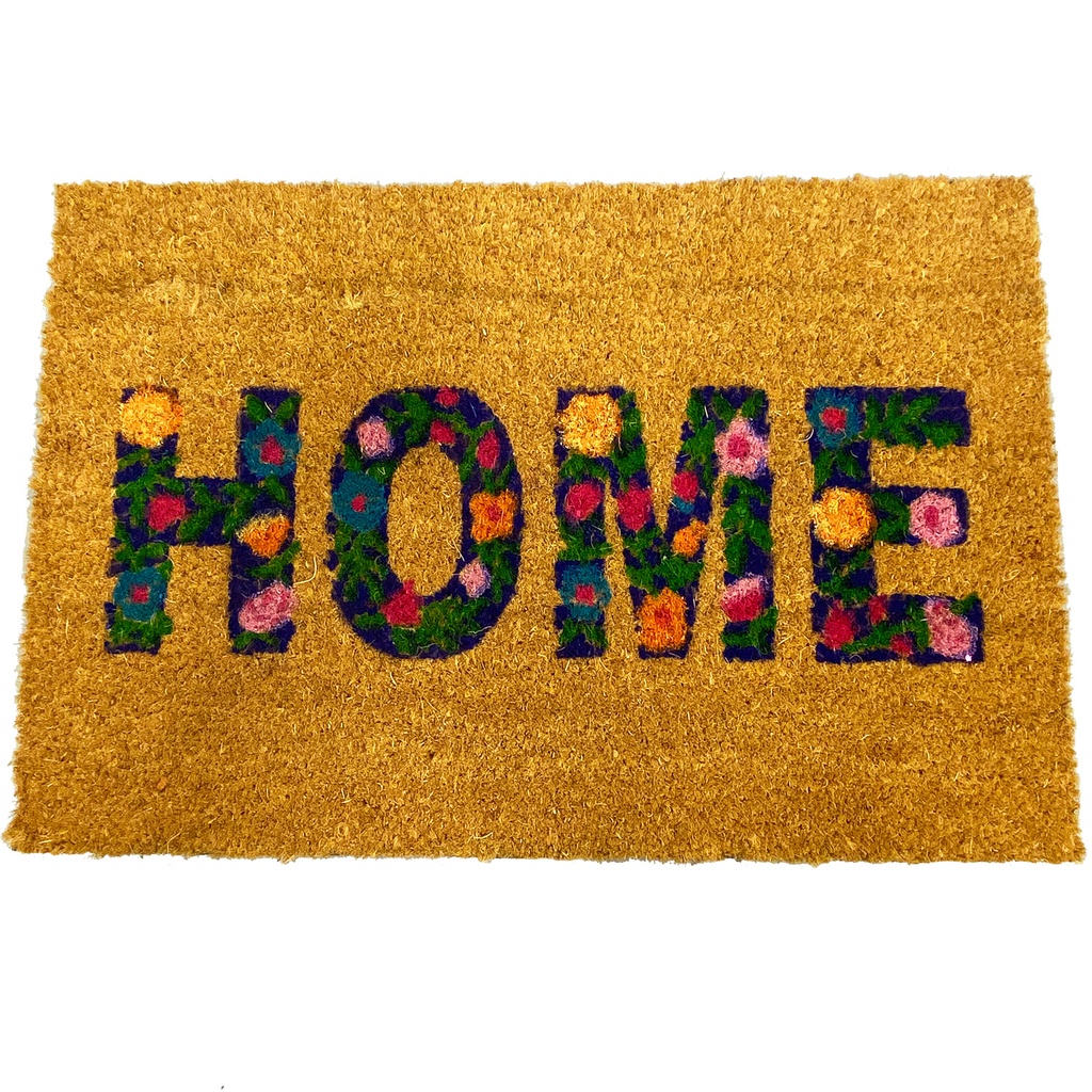 Limpiapies home flores 40x60cm