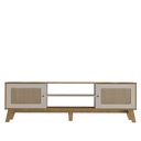Rack Charlotte - Roble/ Off White