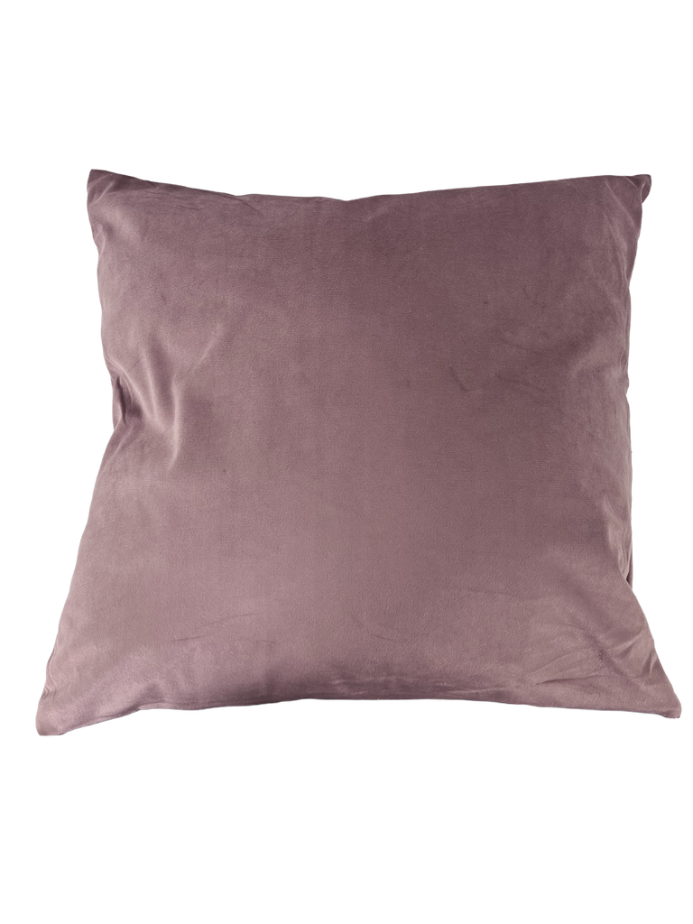 Cojín velvet gris 45x45cm