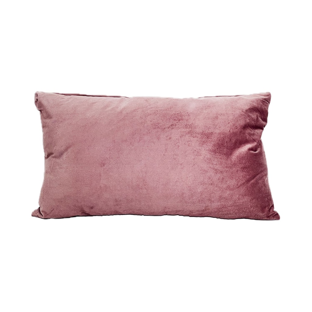 Cojín velvet gris 30x50cm