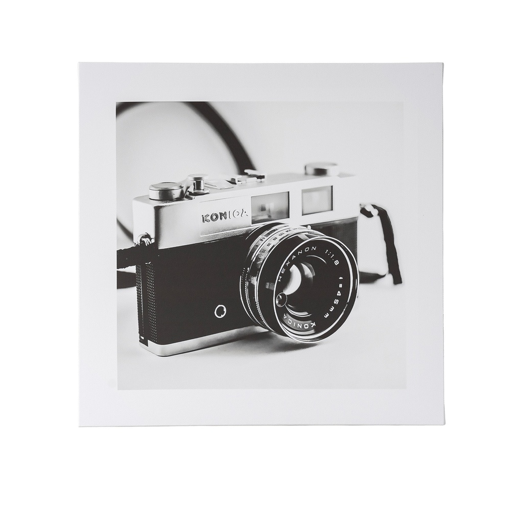 Canvas B&W retro 1 35x35cm