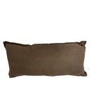 Cojín 45x100cm gasa algodón café