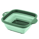 Colador plegable 25x21cm verde