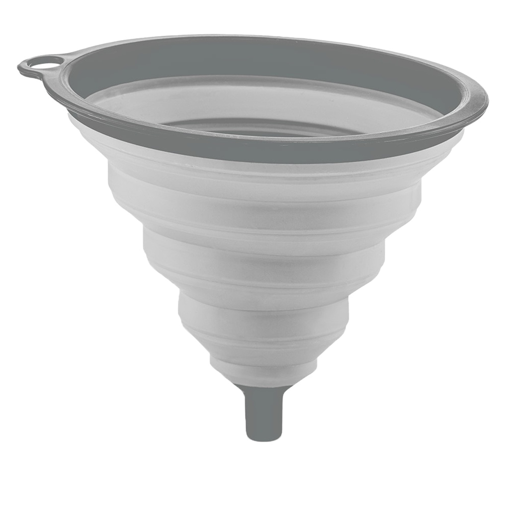Embudo plegable 11,5cm gris