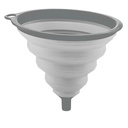 Embudo plegable 11,5cm gris