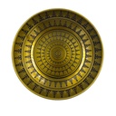 Plato dorado 12cm