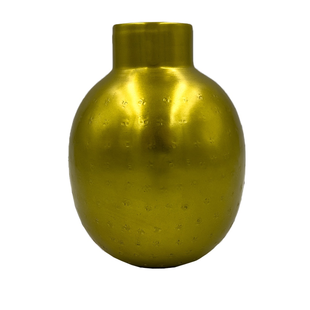 Florero dorado deco 14cm