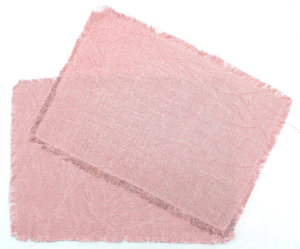 Set 2 Individuales Rosado 30x45cm 