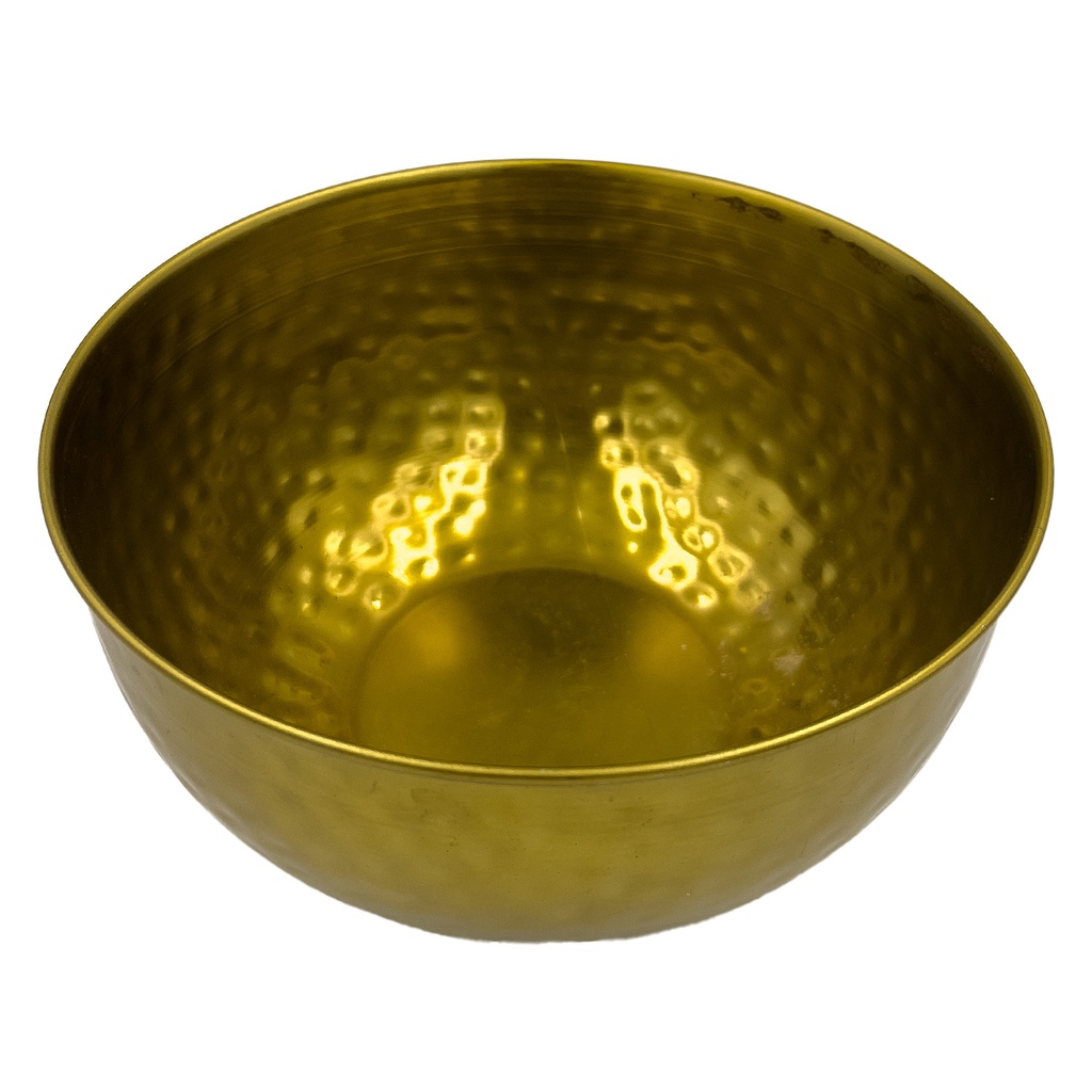 Bowl deco metal 20x20x11cm